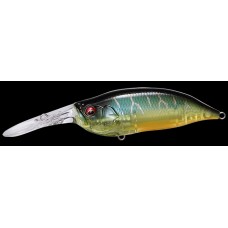 Megabass IXI SHAD TYPE-3 | CLEAR HOT TIGER